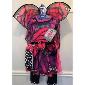 Girls' Butterfly Costume Dress Up Set